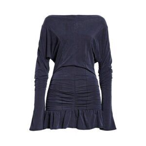 KNWLS Petrol Dress in Navy